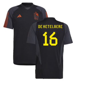 2022-2023 Belgium CO Tee (Black) (DE KETELAERE 16)