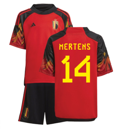 2022-2023 Belgium Home Mini Kit (MERTENS 14)