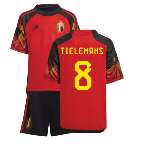 2022-2023 Belgium Home Mini Kit (TIELEMANS 8)