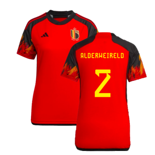 2022-2023 Belgium Home Shirt (Ladies) (Alderweireld 2)