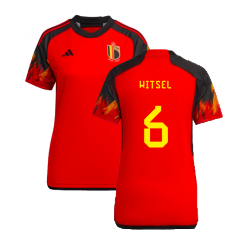 2022-2023 Belgium Home Shirt (Ladies) (Witsel 6)