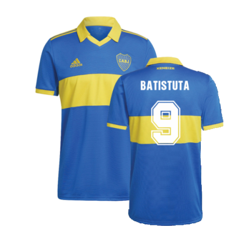 2022-2023 Boca Juniors Home Shirt (BATISTUTA 9)