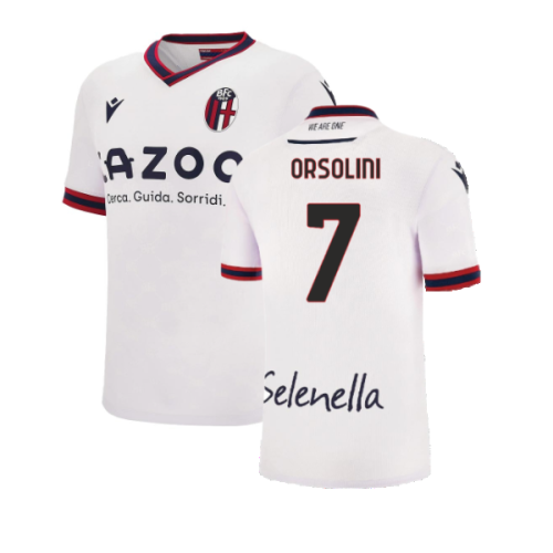 2022-2023 Bologna Away Shirt (ORSOLINI 7)