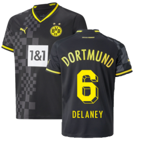 2022-2023 Borussia Dortmund Away Shirt (Kids) (DELANEY 6)