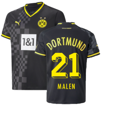 2022-2023 Borussia Dortmund Away Shirt (Kids) (MALEN 21)