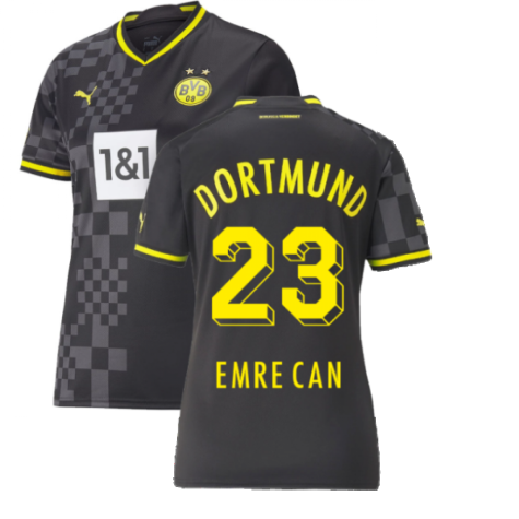 2022-2023 Borussia Dortmund Away Shirt (Ladies) (EMRE CAN 23)