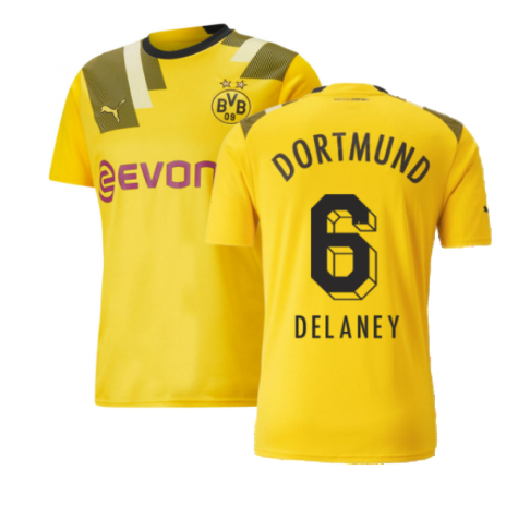 2022-2023 Borussia Dortmund CUP Shirt (DELANEY 6)