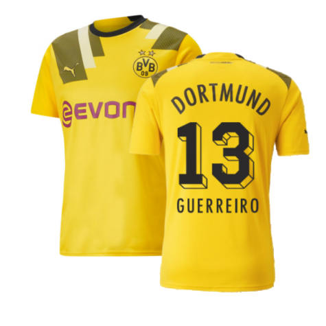 2022-2023 Borussia Dortmund CUP Shirt (GUERREIRO 13)