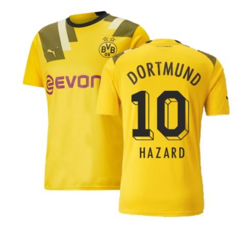 2022-2023 Borussia Dortmund CUP Shirt (HAZARD 10)