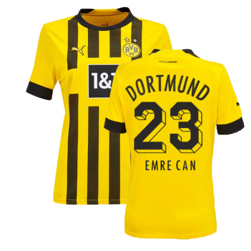 2022-2023 Borussia Dortmund Home Shirt - Ladies (EMRE CAN 23)