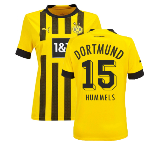 2022-2023 Borussia Dortmund Home Shirt - Ladies (HUMMELS 15)