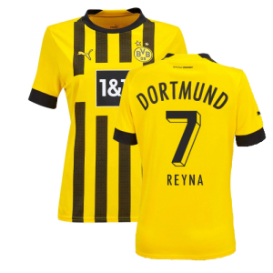 2022-2023 Borussia Dortmund Home Shirt - Ladies (REYNA 7)