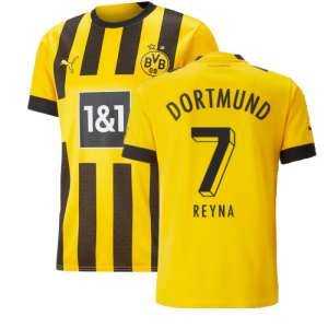 2022-2023 Borussia Dortmund Home Shirt (REYNA 7)