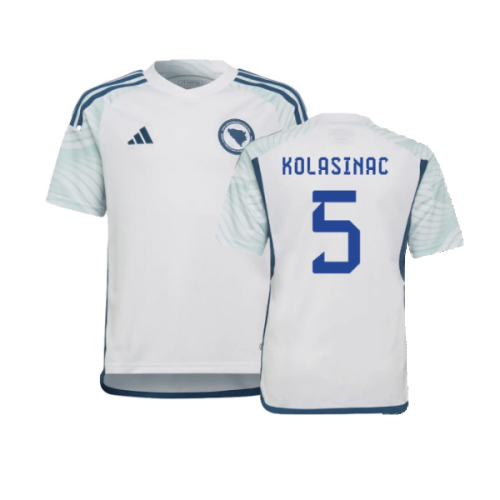 2022-2023 Bosnia Herzegovina Away Shirt (Kids) (KOLASINAC 5)