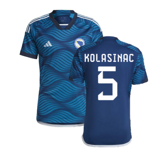 2022-2023 Bosnia Herzegovina Home Shirt (KOLASINAC 5)