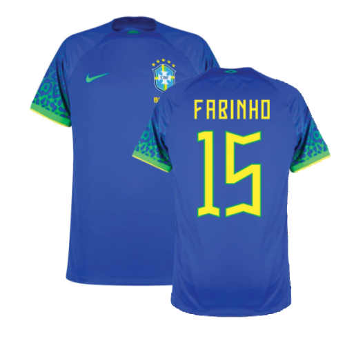 2022-2023 Brazil Away Shirt (FABINHO 15)