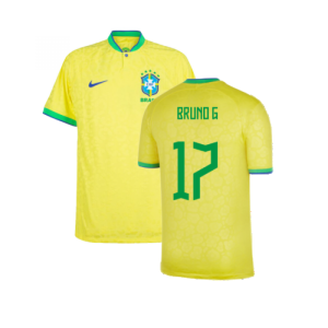 2022-2023 Brazil Home Vapor Shirt (Bruno G 17)