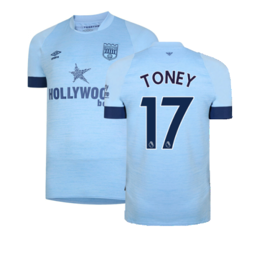 2022-2023 Brentford Away Shirt (TONEY 17)