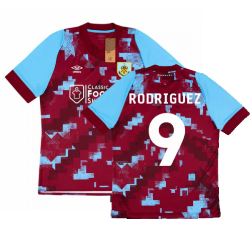 2022-2023 Burnley Home Shirt (Kids) (RODRIGUEZ 9)