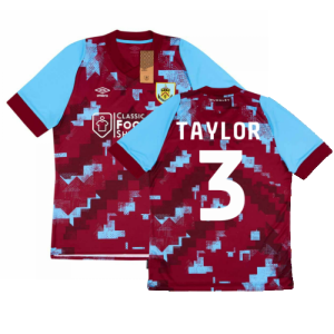 2022-2023 Burnley Home Shirt (Kids) (TAYLOR 3)