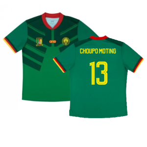 2022-2023 Cameroon Home Pro Shirt (Kids) (CHOUPO MOTING 13)