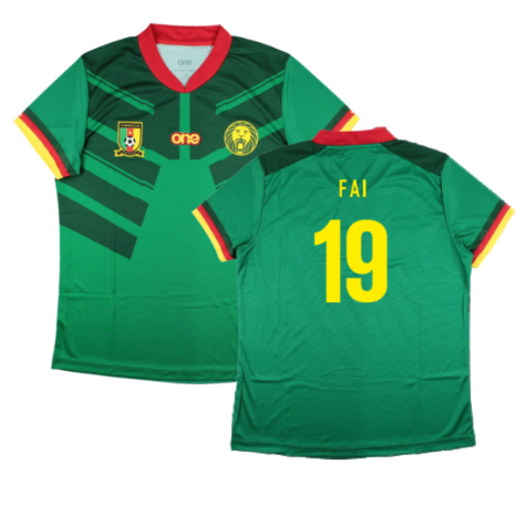 2022-2023 Cameroon Home Pro Shirt (Womens) (FAI 19)