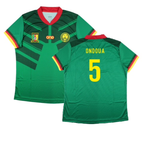 2022-2023 Cameroon Home Pro Shirt (Womens) (ONDOUA 5)