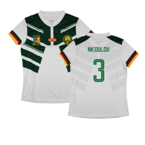 2022-2023 Cameroon Pro Away Shirt (Womens) (NKOULOU 3)