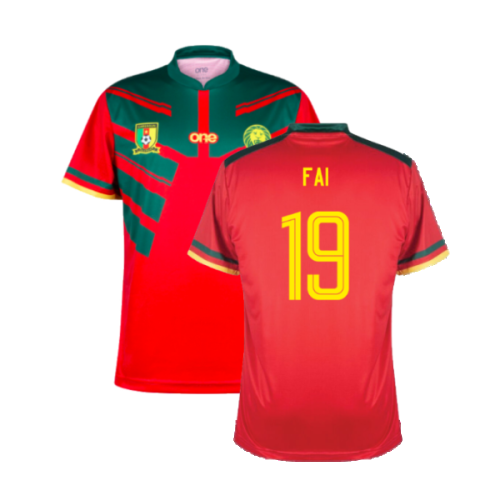 2022-2023 Cameroon Third Pro Shirt (Kids) (FAI 19)