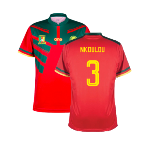 2022-2023 Cameroon Third Shirt (NKOULOU 3)