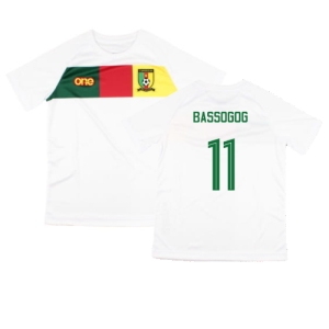 2022-2023 Cameroon Training Tee (White) - Kids (BASSOGOG 11) 2022-2023 Cameroon Training Tee (White) - Kids (BASSOGOG 11)