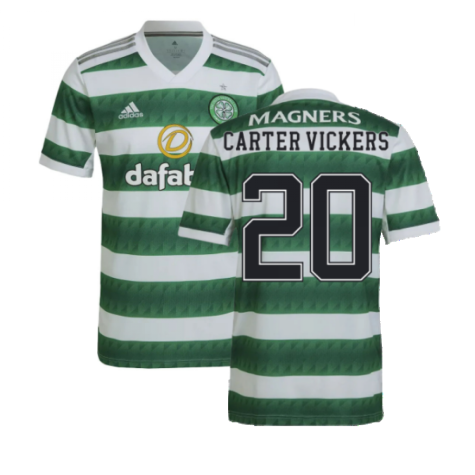 2022-2023 Celtic Home Shirt (CARTER VICKERS 20)