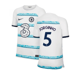 2022-2023 Chelsea Away Shirt (Kids) (JORGINHO 5)