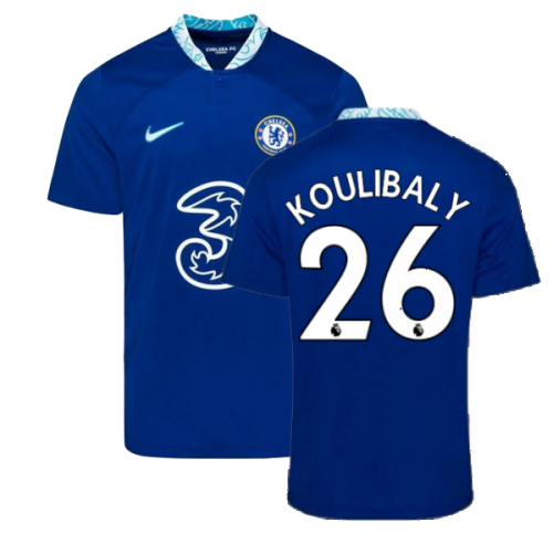 2022-2023 Chelsea Home Shirt (Kids) (KOULIBALY 26)