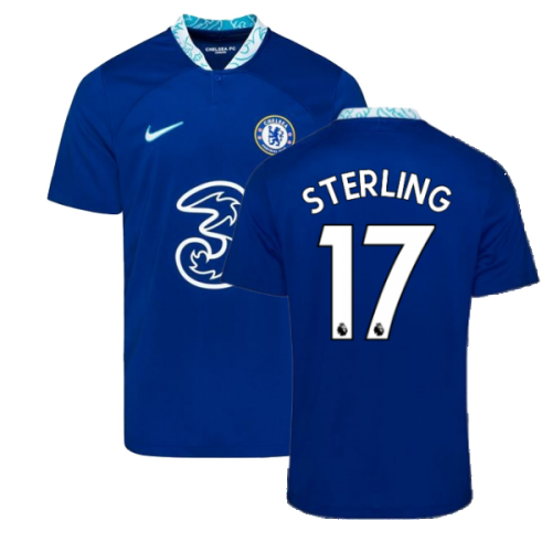 2022-2023 Chelsea Home Shirt (Kids) (STERLING 17)