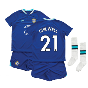 2022-2023 Chelsea Little Boys Home Mini Kit (CHILWELL 21)