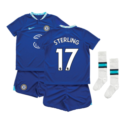 2022-2023 Chelsea Little Boys Home Mini Kit (STERLING 17)