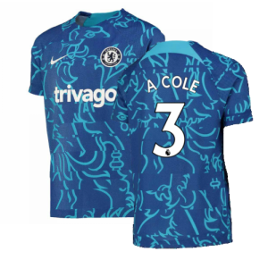 2022-2023 Chelsea Pre-Match Training Shirt (Blue) - Kids (A COLE 3)