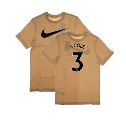 2022-2023 Chelsea Swoosh Tee (Beige) (A COLE 3)