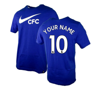 2022-2023 Chelsea Swoosh Tee (Blue)