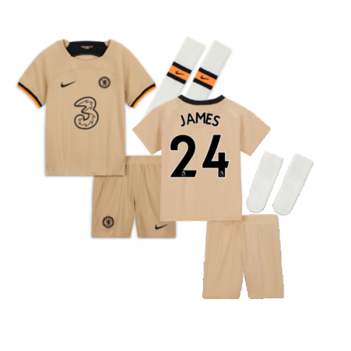 2022-2023 Chelsea Third Little Boys Mini Kit (JAMES 24)