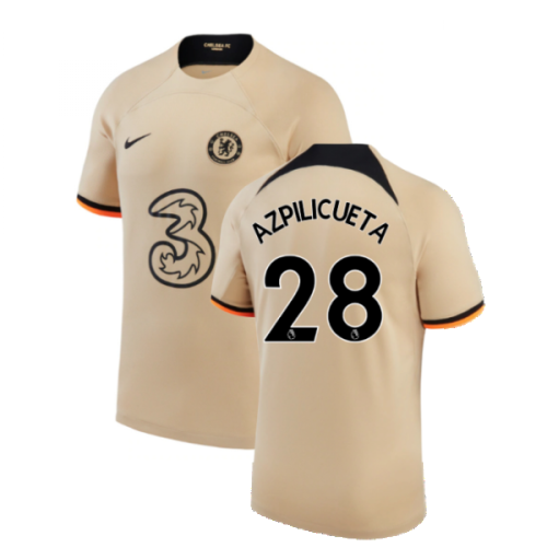 2022-2023 Chelsea Third Shirt (Kids) (AZPILICUETA 28)