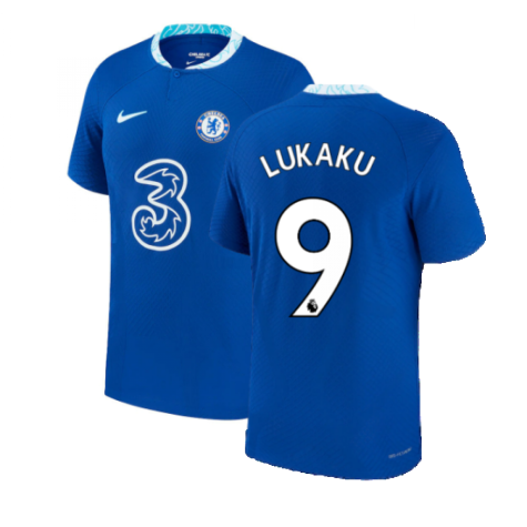 2022-2023 Chelsea Vapor Match Home Shirt (LUKAKU 9)