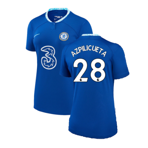 2022-2023 Chelsea Womens Home Shirt (AZPILICUETA 28)