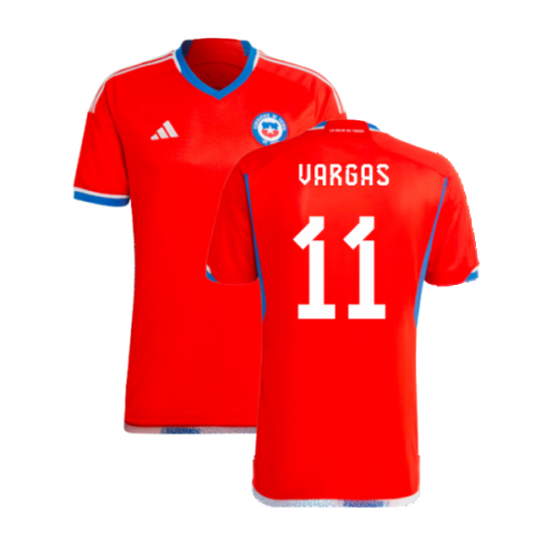 2022-2023 Chile Home Shirt (VARGAS 11)