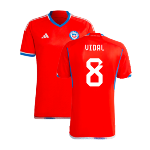 2022-2023 Chile Home Shirt (VIDAL 8)