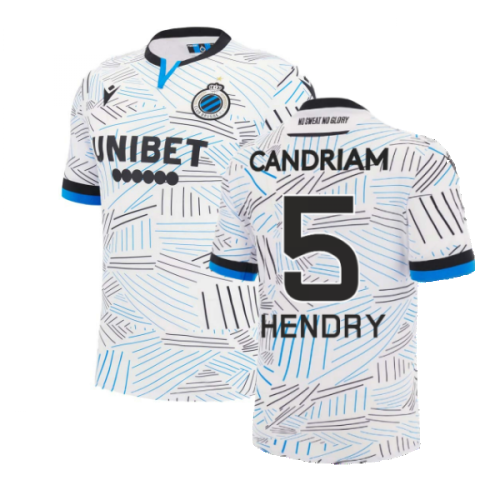 2022-2023 Club Brugge Away Shirt (HENDRY 5)