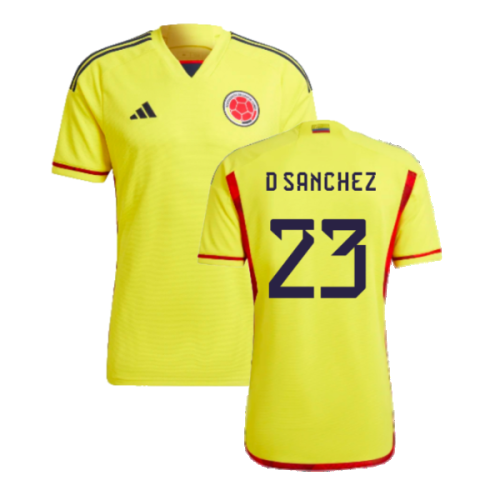 2022-2023 Colombia Home Shirt (D.SANCHEZ 23)