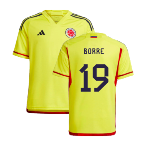 2022-2023 Colombia Home Shirt (Kids) (BORRE 19)