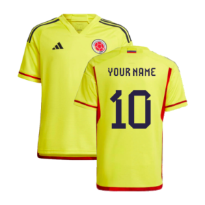 2022-2023 Colombia Home Shirt (Kids) (Your Name)